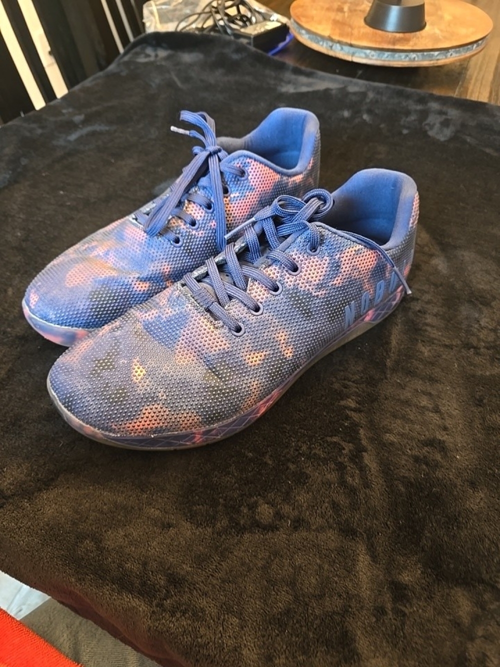 Nobull Trainer+ Men's Athletic Shoes Blue & Orange US 14 - Picture 8 of 8